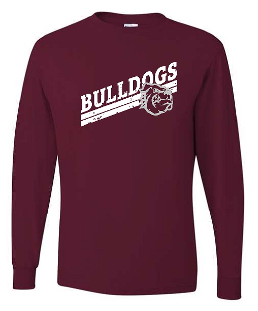 29LS – Unisex Long Sleeve t-shirt in Maroon, Oxford or White ...