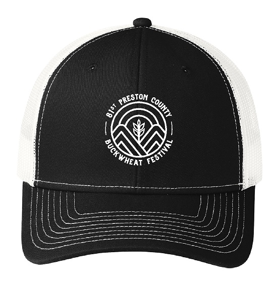 Item #C112 – Adjustable hat in Black & White or Solid Black with ...